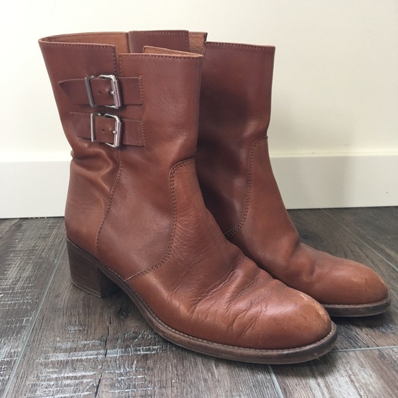 J. Crew Shoes - J Crew leather ankle boots